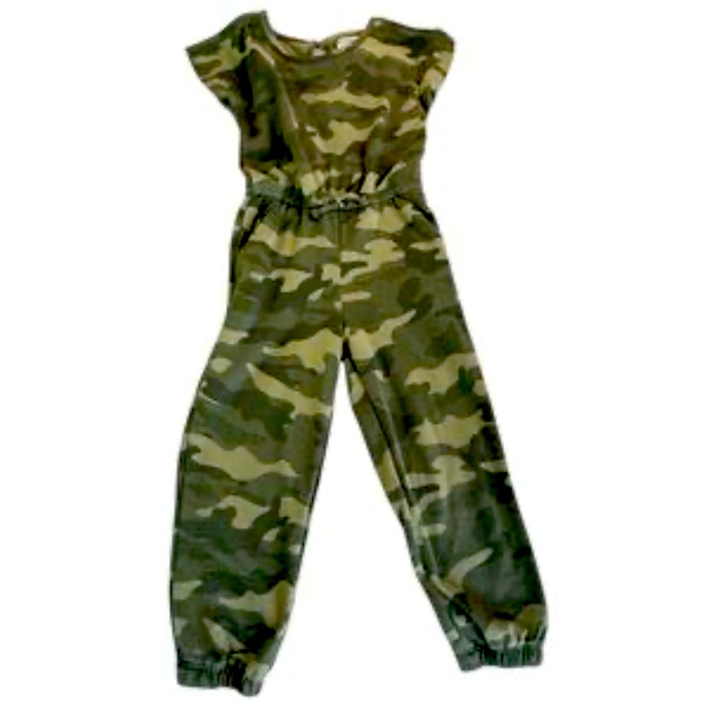 Old Navy Kids Camo Print Jumpsuit